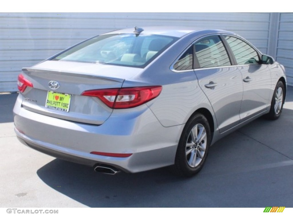 2017 Sonata SE - Shale Gray Metallic / Gray photo #10