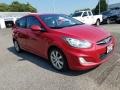 2012 Boston Red Hyundai Accent SE 5 Door  photo #1