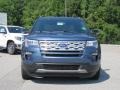 2018 Blue Metallic Ford Explorer XLT  photo #2