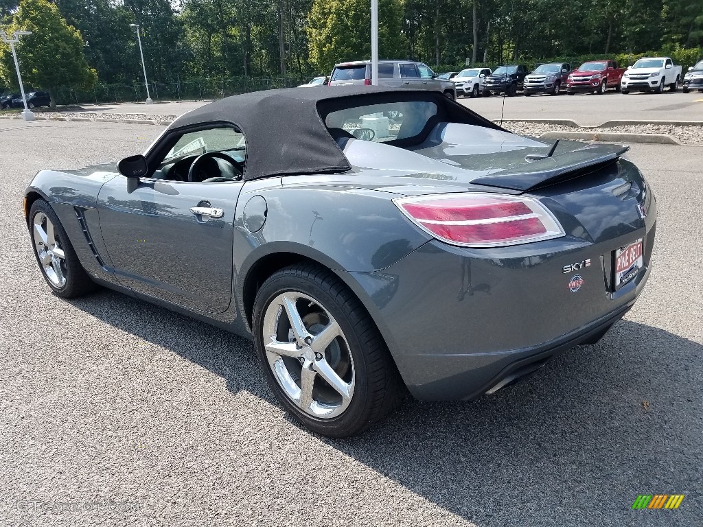 2008 Sky Red Line Roadster - Techno Gray / Black photo #5
