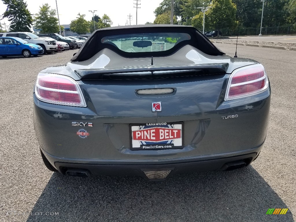 2008 Sky Red Line Roadster - Techno Gray / Black photo #6