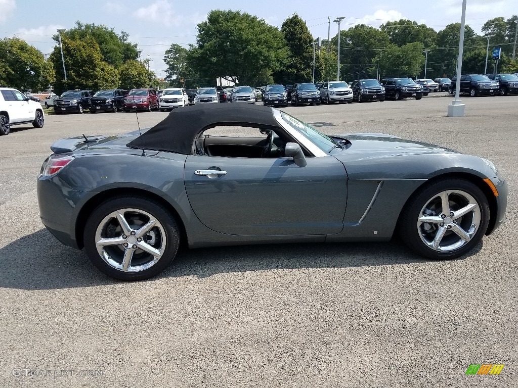 2008 Sky Red Line Roadster - Techno Gray / Black photo #8