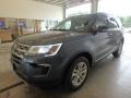 2018 Blue Metallic Ford Explorer XLT 4WD  photo #4