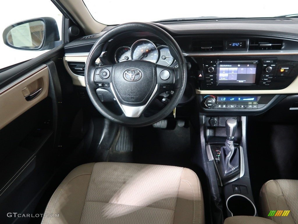 2016 Corolla LE - Brown Sugar Metallic / Ivory photo #14