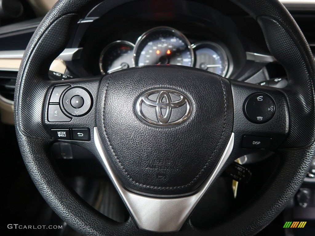 2016 Corolla LE - Brown Sugar Metallic / Ivory photo #15