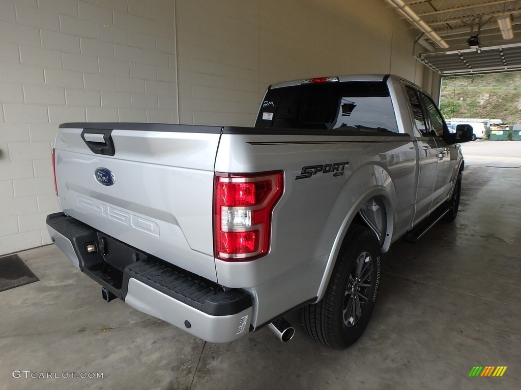 2018 F150 XLT SuperCab 4x4 - Ingot Silver / Black photo #2