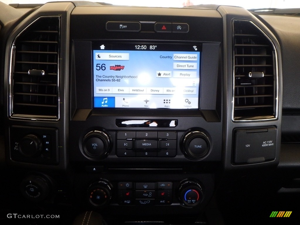 2018 F150 XLT SuperCab 4x4 - Ingot Silver / Black photo #13