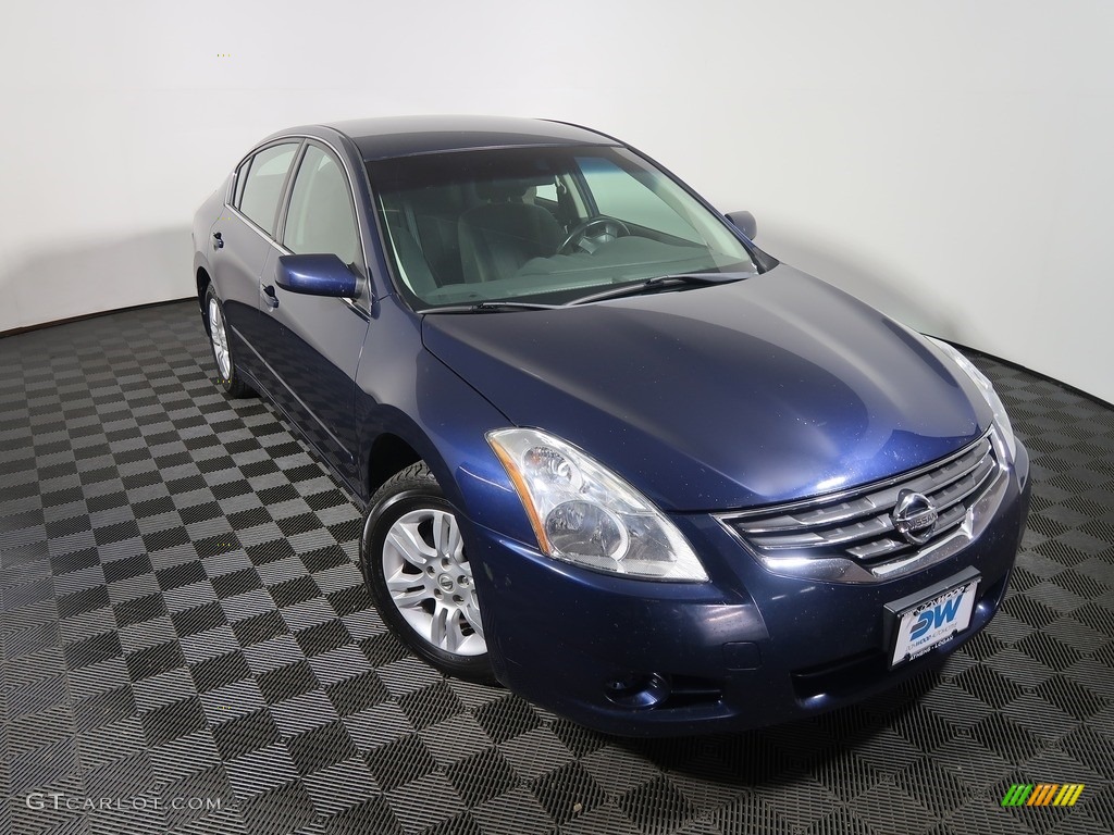 2010 Altima 2.5 S - Navy Blue / Charcoal photo #2