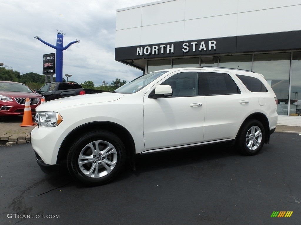 2011 Durango Crew 4x4 - Stone White / Dark Graystone/Medium Graystone photo #1