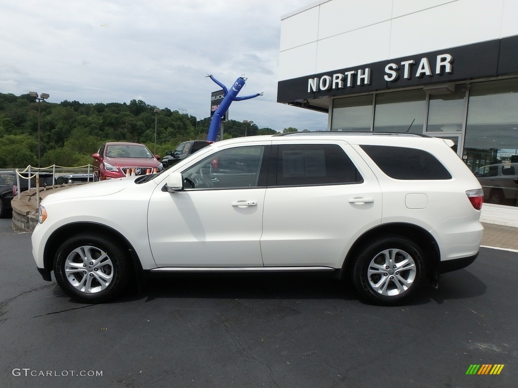 2011 Durango Crew 4x4 - Stone White / Dark Graystone/Medium Graystone photo #15