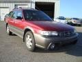 1996 Mica Ruby Red Pearl Subaru Legacy Outback Wagon  photo #7