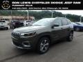 2019 Olive Green Pearl Jeep Cherokee Limited 4x4  photo #1