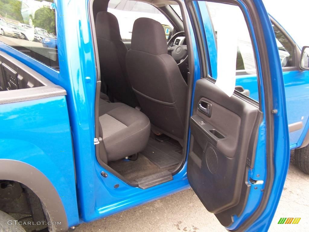 2007 Colorado LT Crew Cab 4x4 - Pace Blue / Very Dark Pewter photo #47