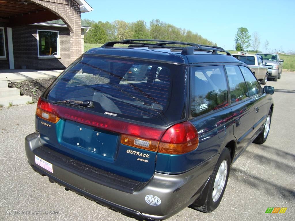 1996 Legacy Outback Wagon - Wintergreen Metallic / Fern photo #3
