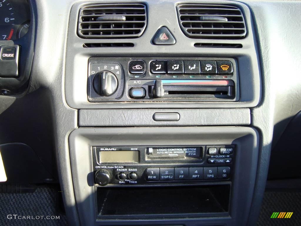 1996 Legacy Outback Wagon - Mica Ruby Red Pearl / Fern photo #13