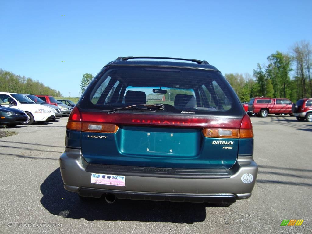 1996 Legacy Outback Wagon - Wintergreen Metallic / Fern photo #5