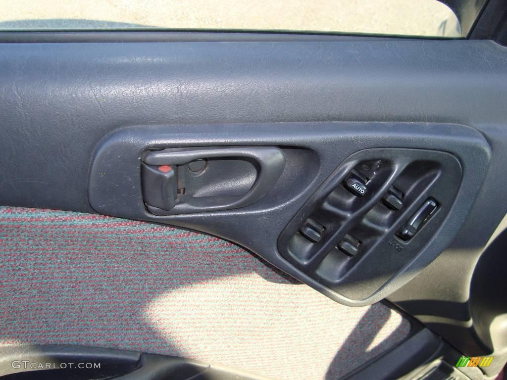 1996 Legacy Outback Wagon - Mica Ruby Red Pearl / Fern photo #14
