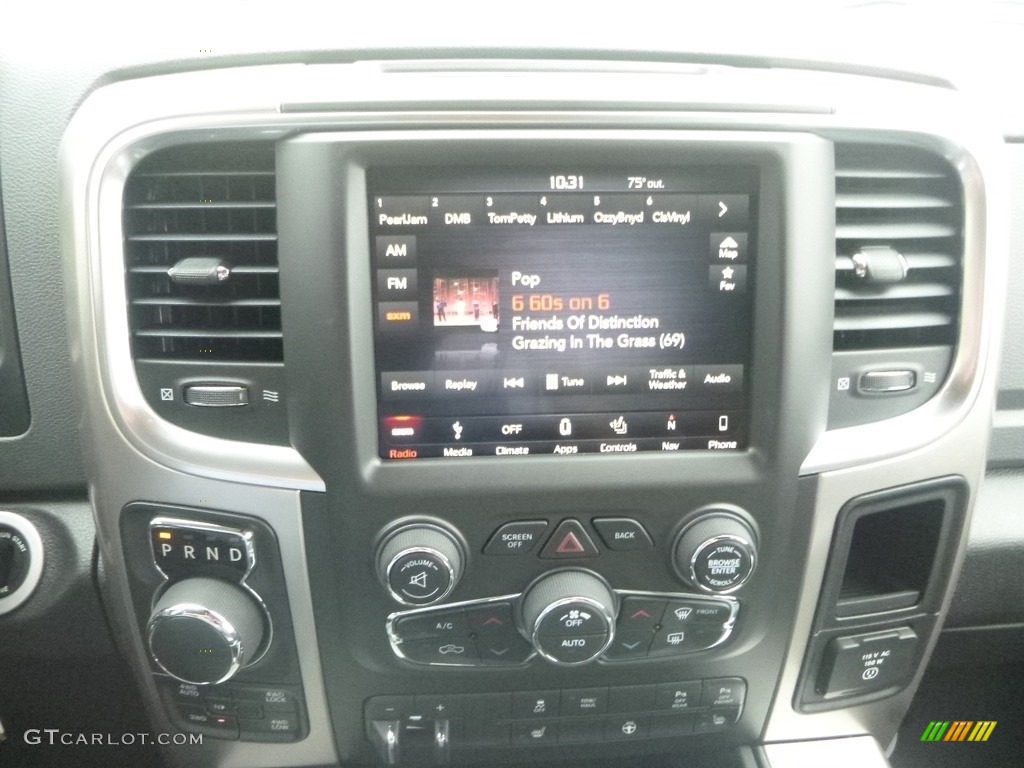 2018 1500 Big Horn Crew Cab 4x4 - Granite Crystal Metallic / Black/Diesel Gray photo #16
