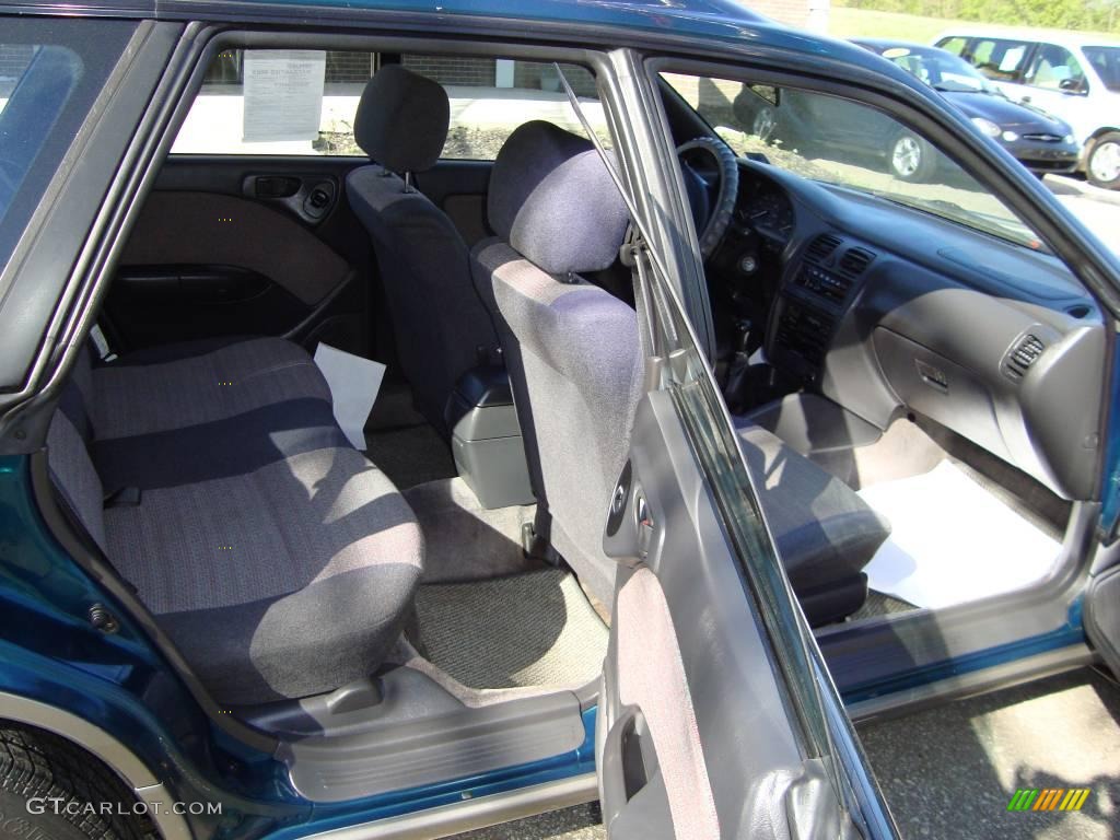 1996 Legacy Outback Wagon - Wintergreen Metallic / Fern photo #12