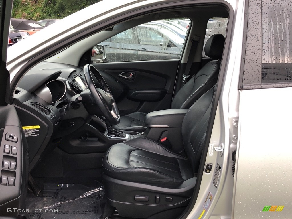 2015 Tucson Limited AWD - Diamond Silver / Black photo #8