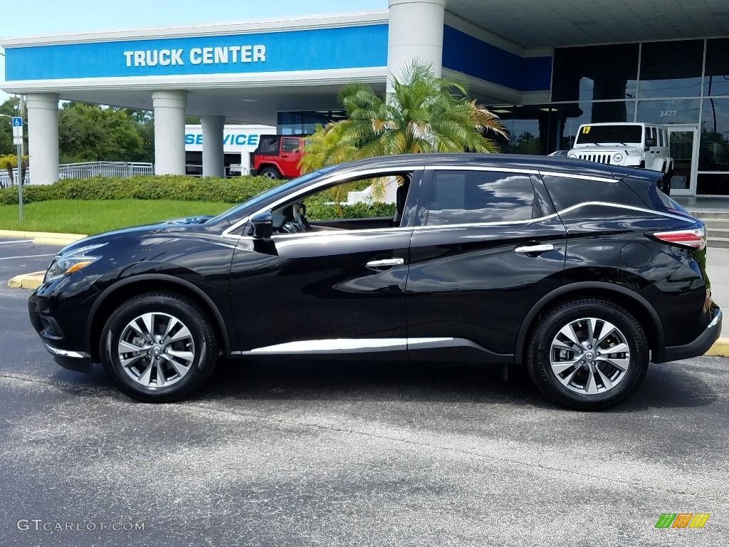 Magnetic Black 2018 Nissan Murano SV Exterior Photo #128721470