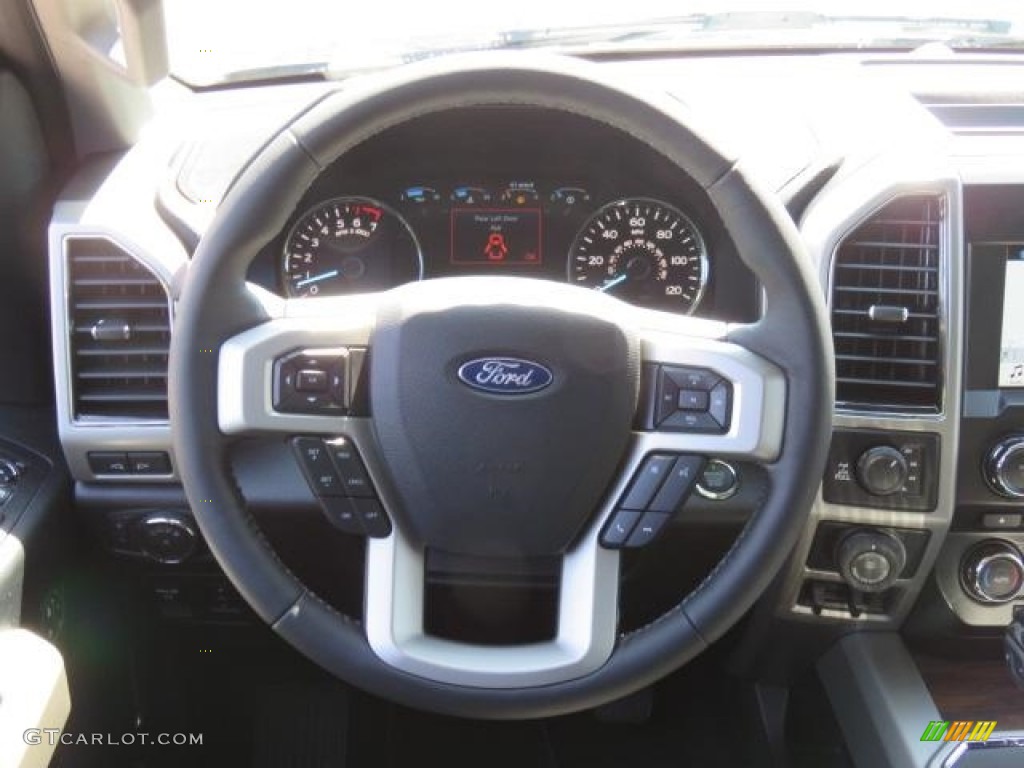 2018 F150 Lariat SuperCrew 4x4 - Shadow Black / Black photo #5