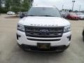 2018 White Platinum Ford Explorer XLT 4WD  photo #2