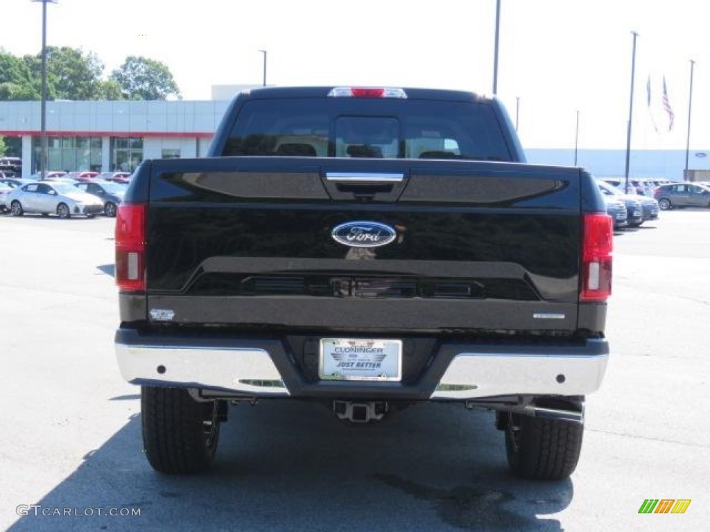 2018 F150 Lariat SuperCrew 4x4 - Shadow Black / Black photo #24