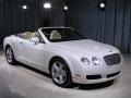2008 Ghost White Bentley Continental GTC   photo #3