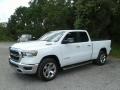 2019 Bright White Ram 1500 Big Horn Quad Cab 4x4  photo #1