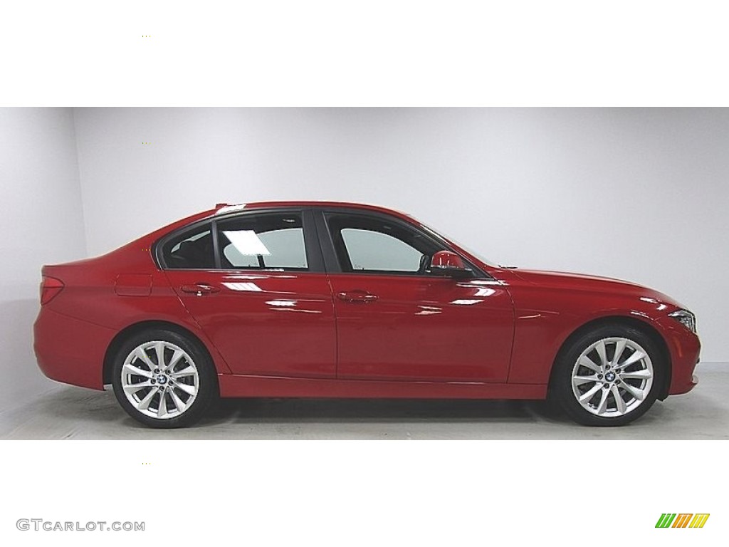 2018 3 Series 320i xDrive Sedan - Melbourne Red Metallic / Black photo #5