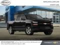 Black - Silverado 1500 Custom Crew Cab 4x4 Photo No. 4