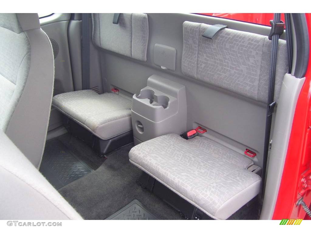 Medium Pewter Interior 2008 Chevrolet Colorado LS Extended Cab 4x4 Photo #12872553