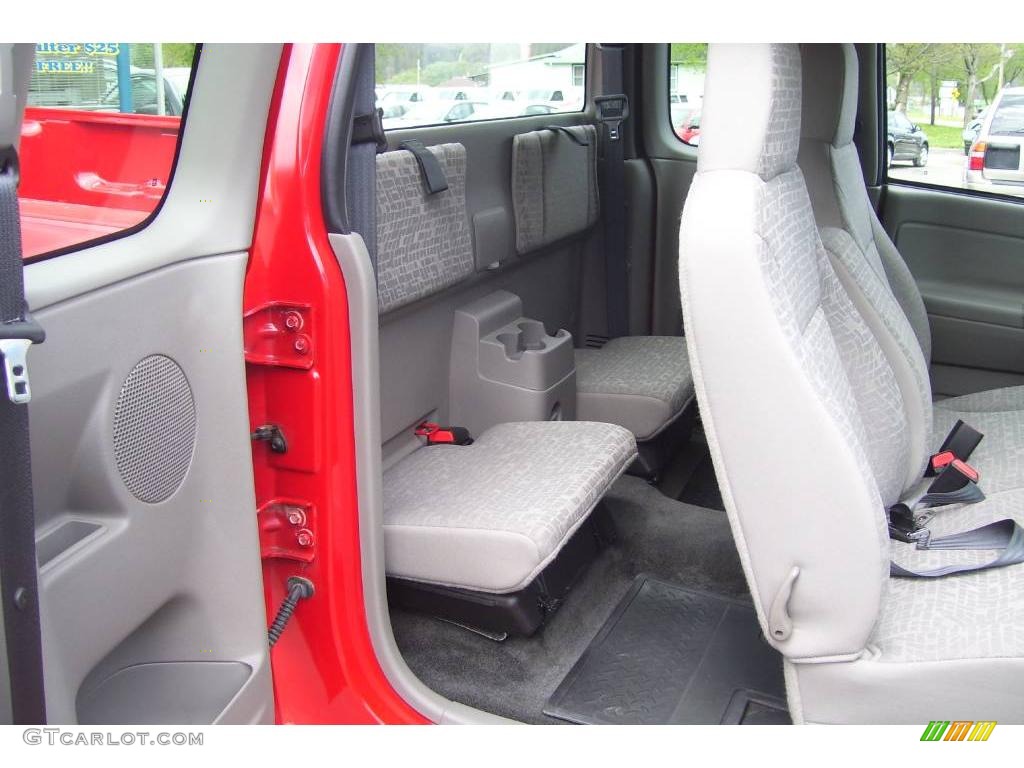 Medium Pewter Interior 2008 Chevrolet Colorado LS Extended Cab 4x4 Photo #12872573