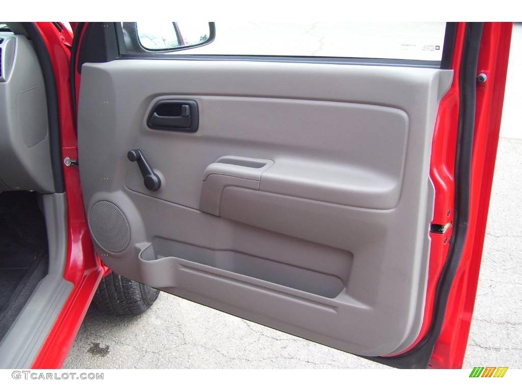 2008 Chevrolet Colorado LS Extended Cab 4x4 Medium Pewter Door Panel Photo #12872583