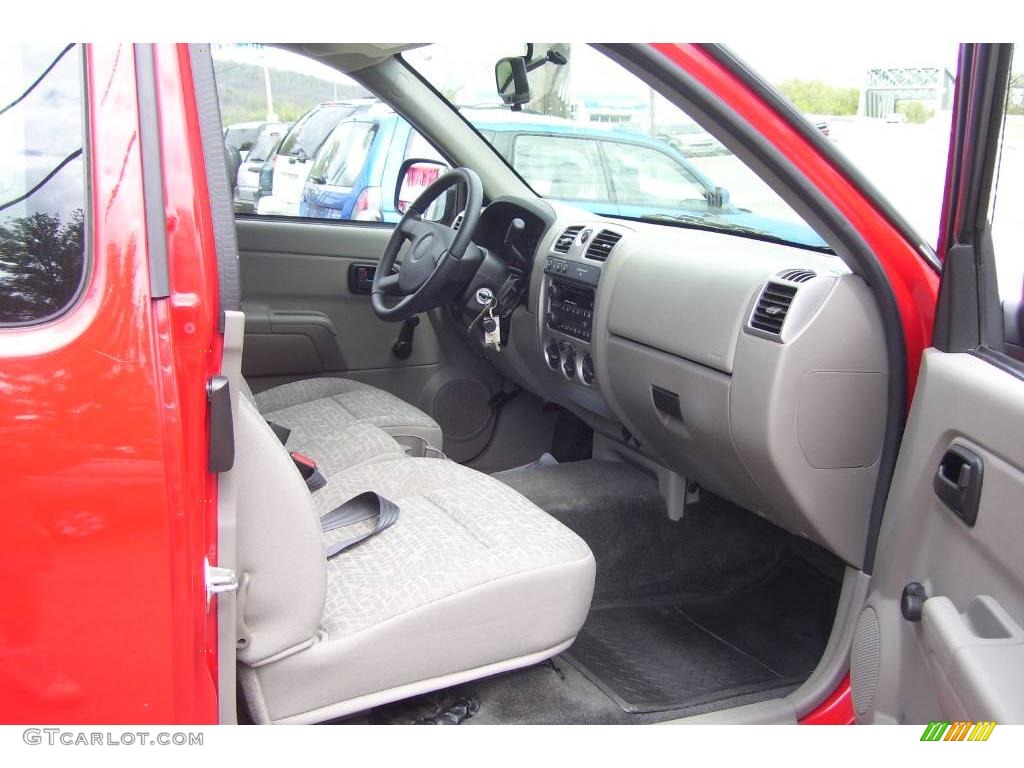 2008 Chevrolet Colorado LS Extended Cab 4x4 Medium Pewter Dashboard Photo #12872603
