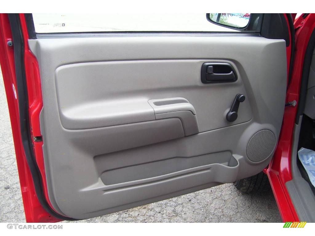 2008 Chevrolet Colorado LS Extended Cab 4x4 Medium Pewter Door Panel Photo #12872613