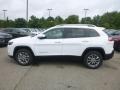 2019 Bright White Jeep Cherokee Latitude Plus 4x4  photo #2