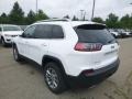 2019 Bright White Jeep Cherokee Latitude Plus 4x4  photo #3