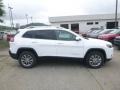 2019 Bright White Jeep Cherokee Latitude Plus 4x4  photo #6