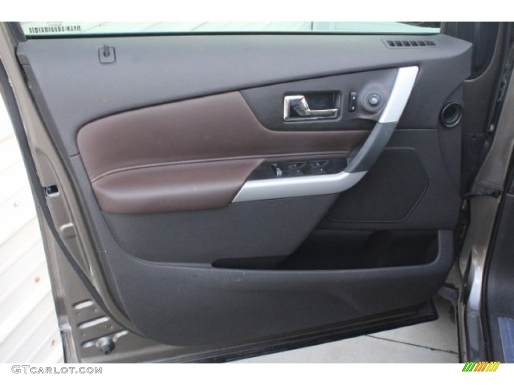 2014 Edge Limited - Kodiak Brown / Charcoal Black photo #14
