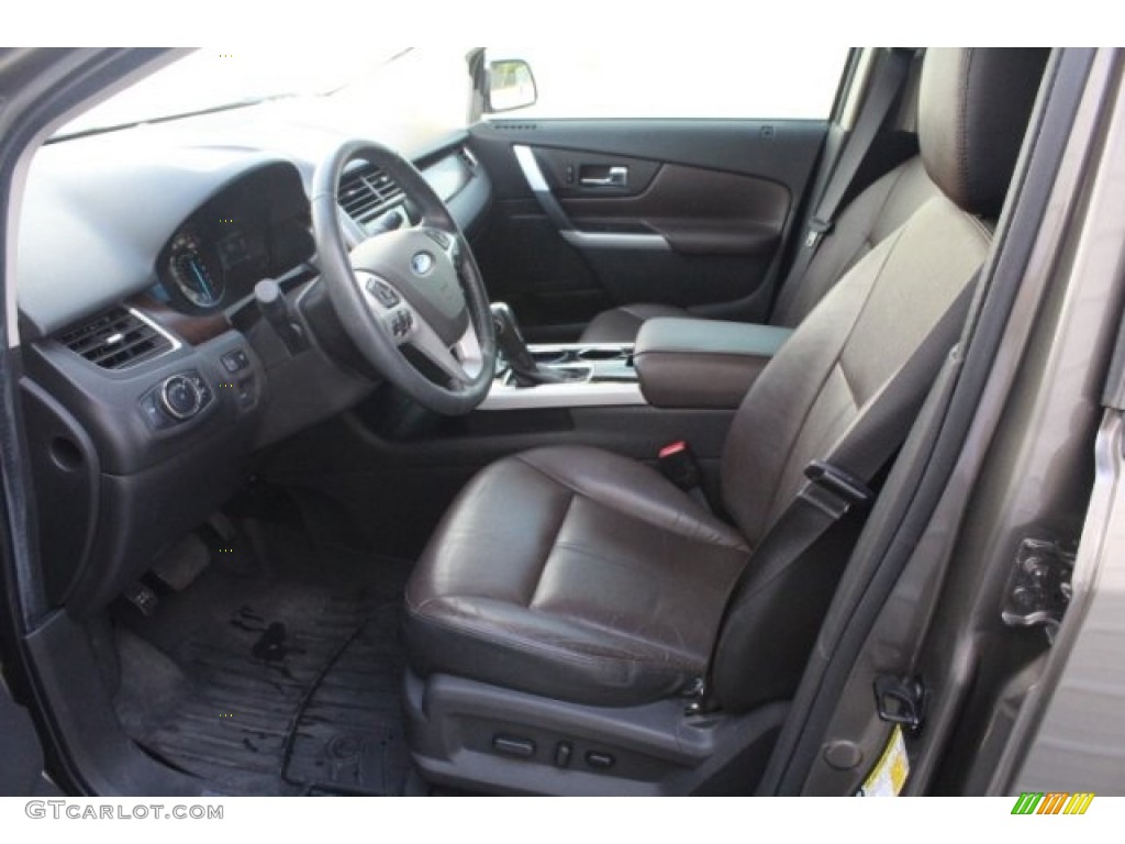 2014 Edge Limited - Kodiak Brown / Charcoal Black photo #16