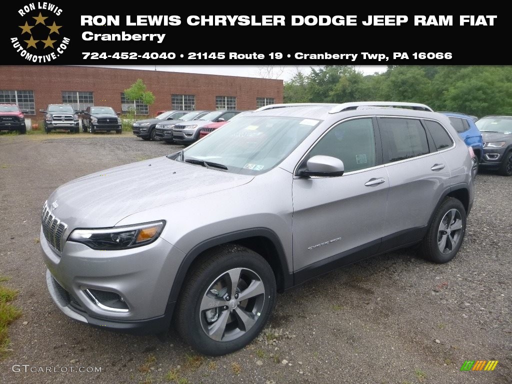 2019 Cherokee Limited 4x4 - Billet Silver Metallic / Black photo #1