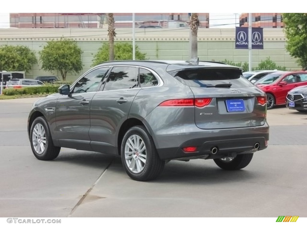 2017 F-PACE 35t AWD Prestige - Ammonite Grey / Light Oyster w/Pistachio photo #5