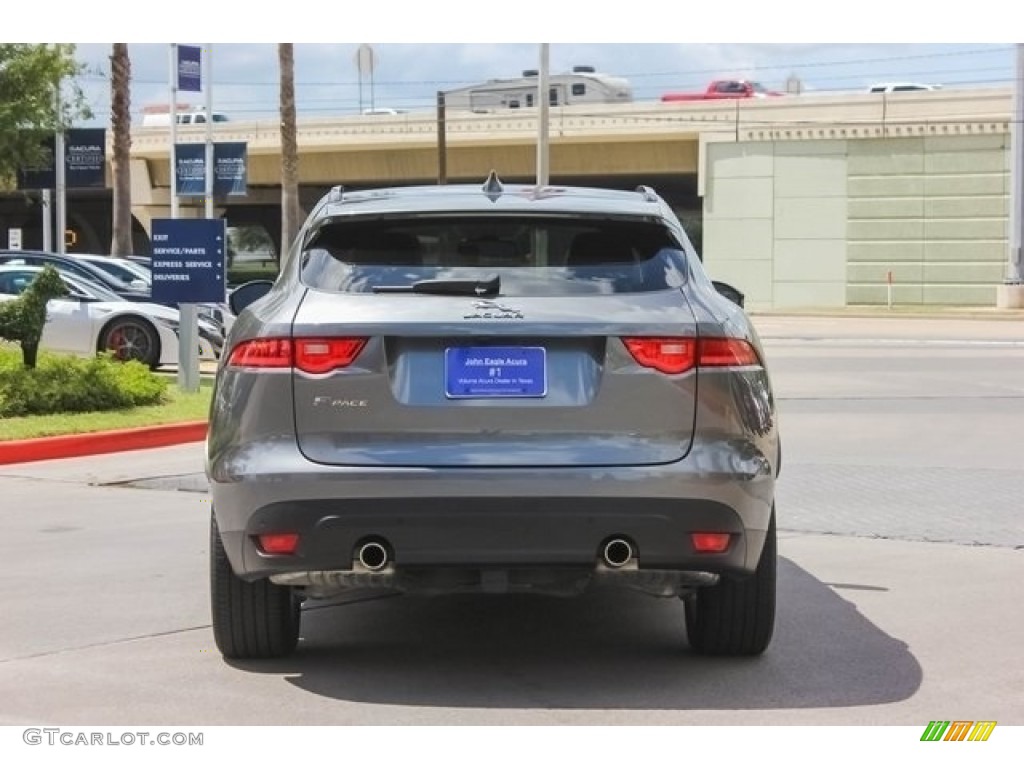 2017 F-PACE 35t AWD Prestige - Ammonite Grey / Light Oyster w/Pistachio photo #6