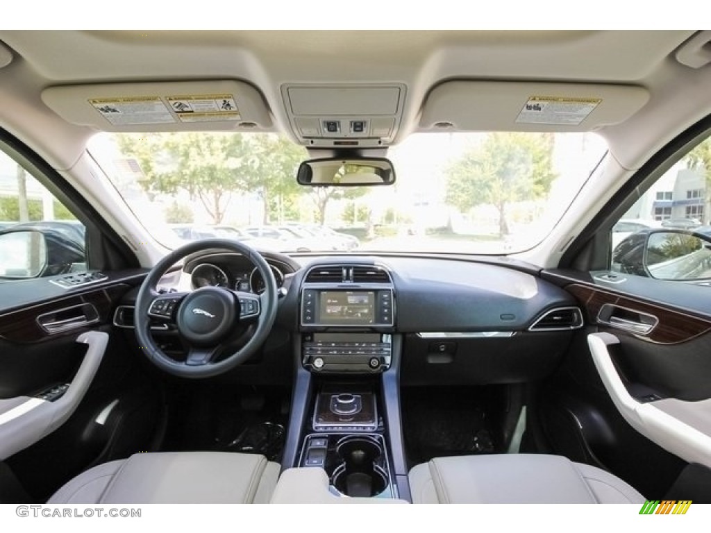 2017 F-PACE 35t AWD Prestige - Ammonite Grey / Light Oyster w/Pistachio photo #9