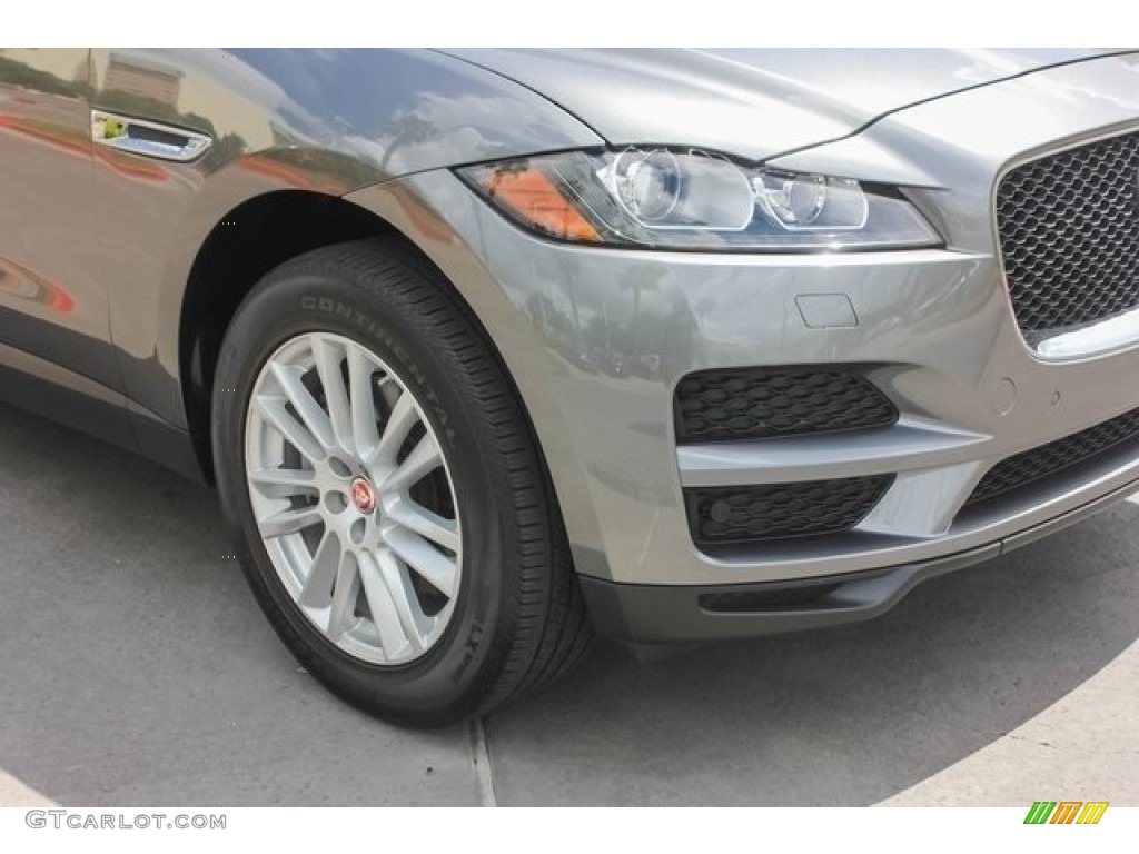 2017 F-PACE 35t AWD Prestige - Ammonite Grey / Light Oyster w/Pistachio photo #10