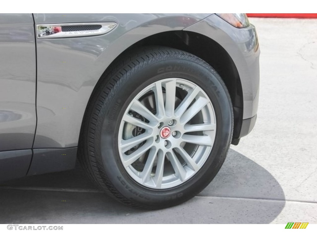 2017 F-PACE 35t AWD Prestige - Ammonite Grey / Light Oyster w/Pistachio photo #11
