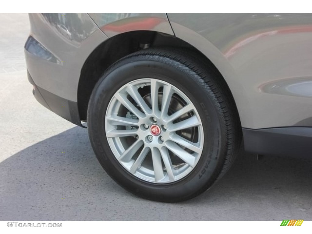 2017 F-PACE 35t AWD Prestige - Ammonite Grey / Light Oyster w/Pistachio photo #12