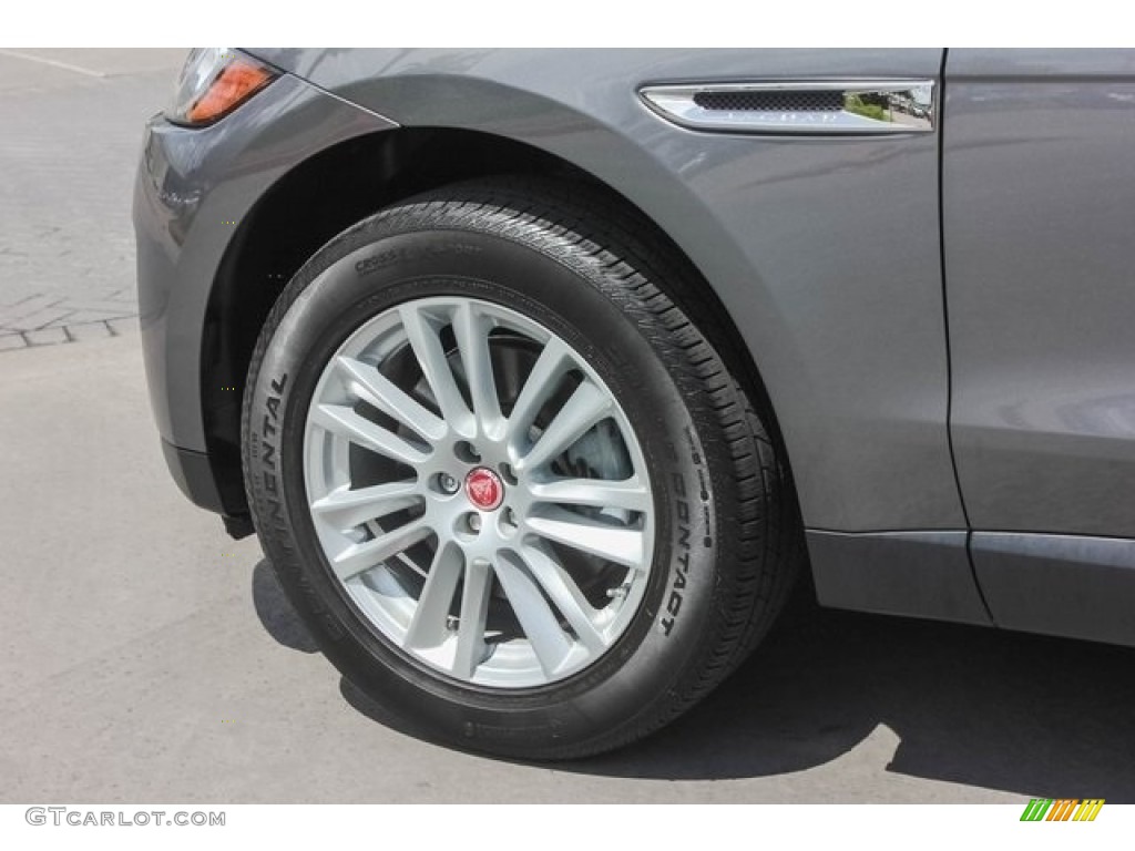 2017 F-PACE 35t AWD Prestige - Ammonite Grey / Light Oyster w/Pistachio photo #13